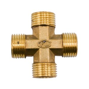 Cruce bronz 1/2 FE