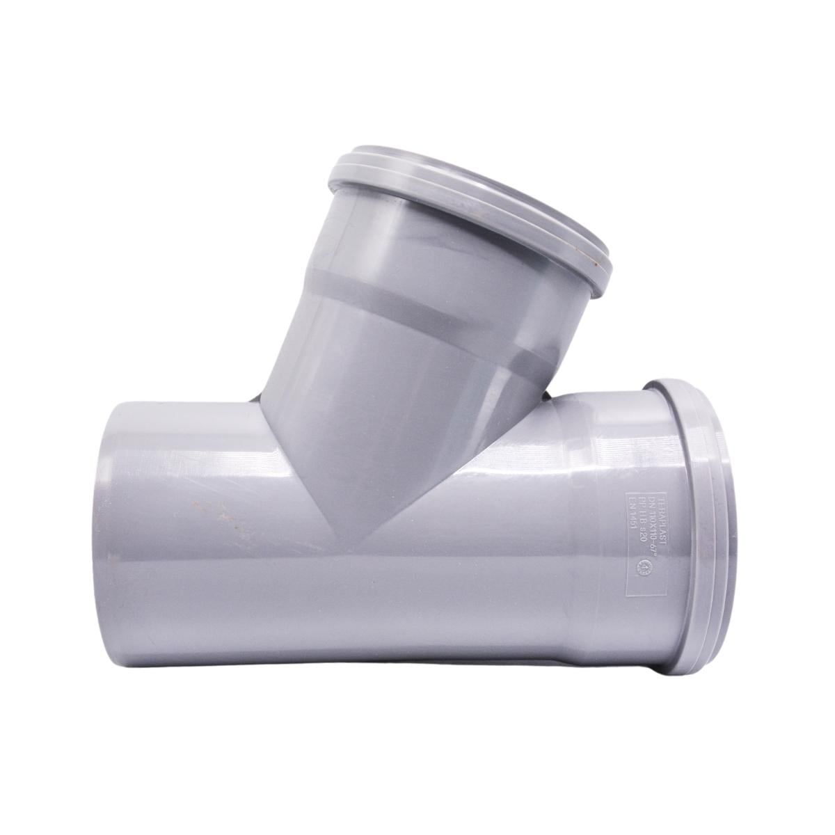 Ramnificatie PP pentru scurgere diam. 110 + 110 mm 67 grade