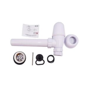 Sifon din inox + lavoar tip butelie
