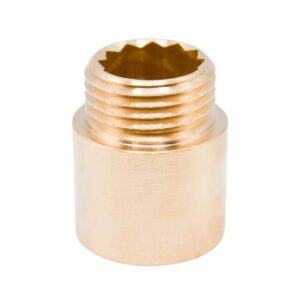 Prelungitor 1/2 bronz 2 cm