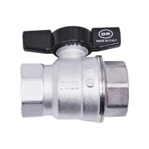 Robinet de trecere 1” FI maneta neagra