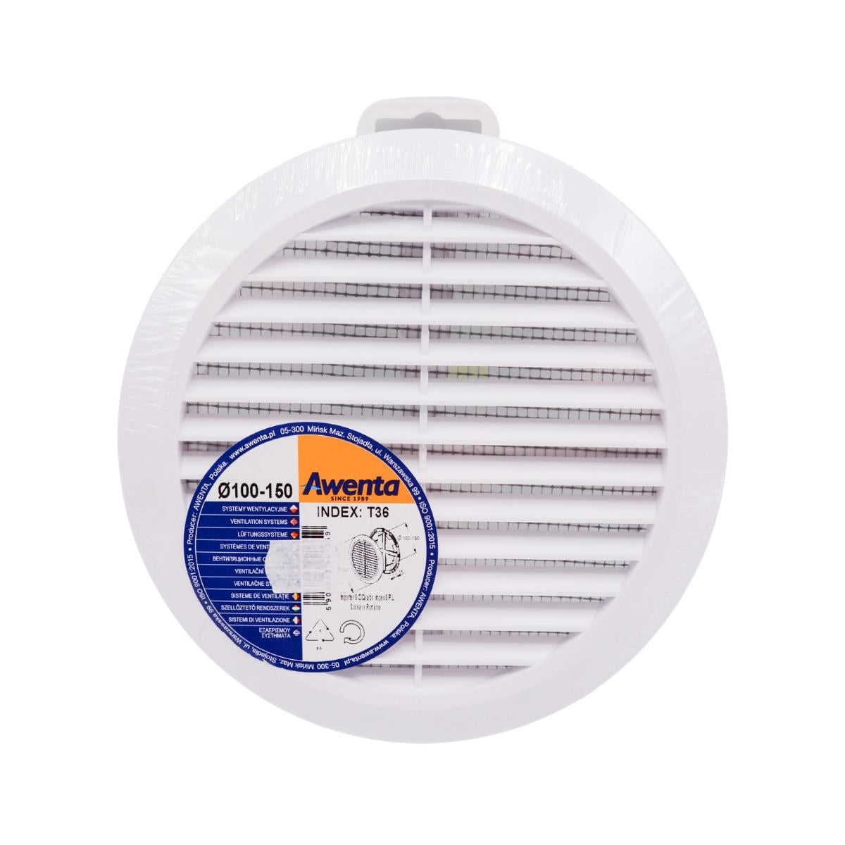 Sistem ventilatie patrat plastic hota diam. 100 – 150