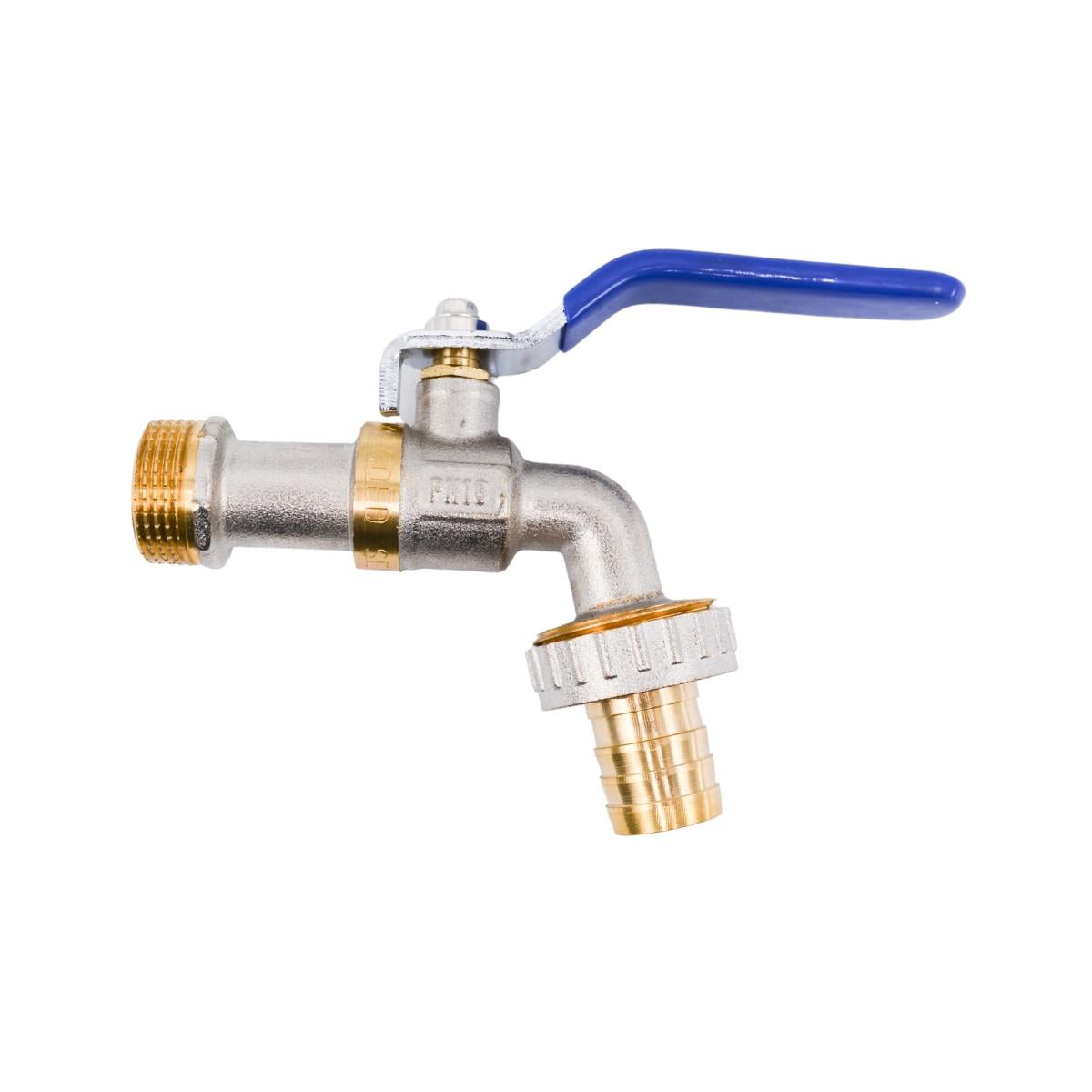 Robinet 3/4 dublu serviciu din bronz cu bila bronz