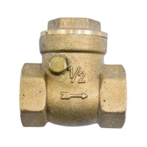 Clapet sens 1/2 bronz