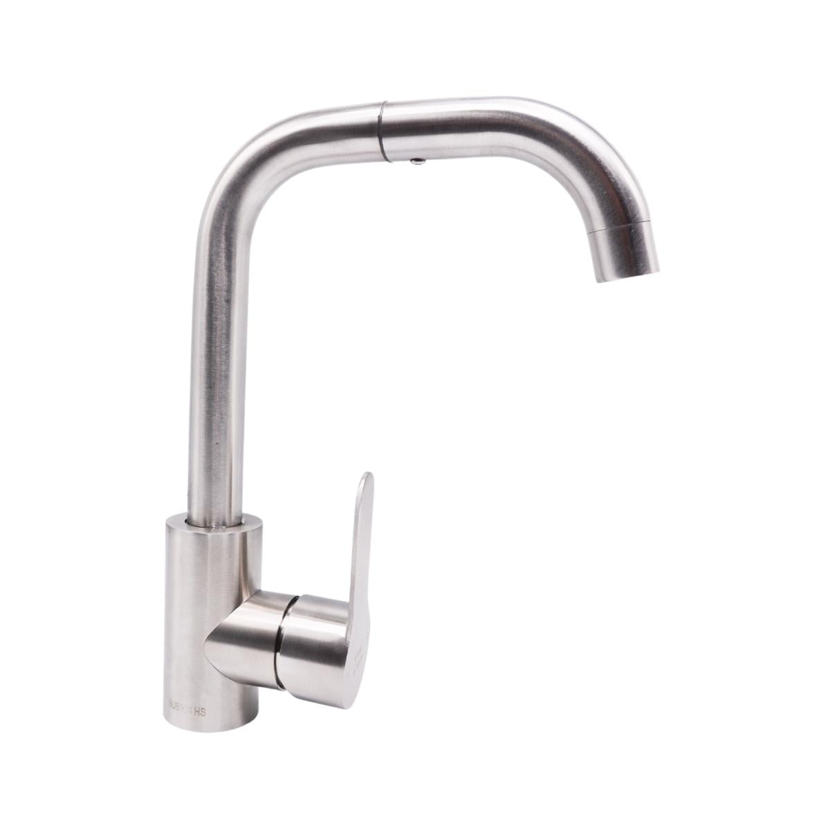 Baterie lavoar inox O P148 cu racord de 1/2 si sistem de prindere