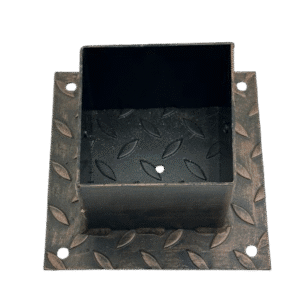 Suport stâlp 90x100x150x2 – Rustic și rezistent